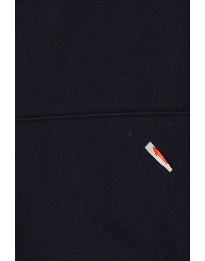 Męski sweter z kapturem Puma z grafiką, średni granatowy, bawełniany