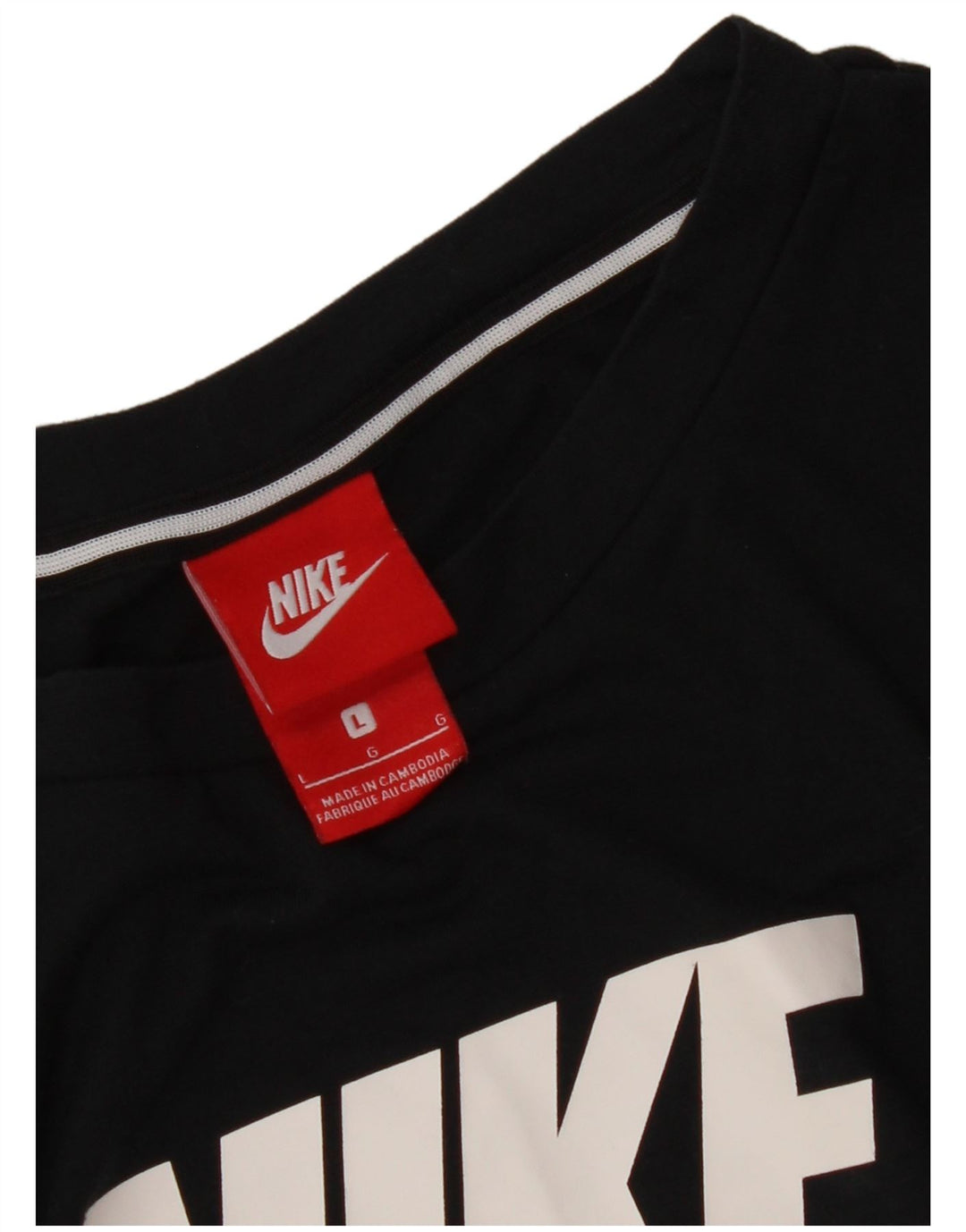 Damski top z kamizelką NIKE Graphic UK 16, duży, czarny