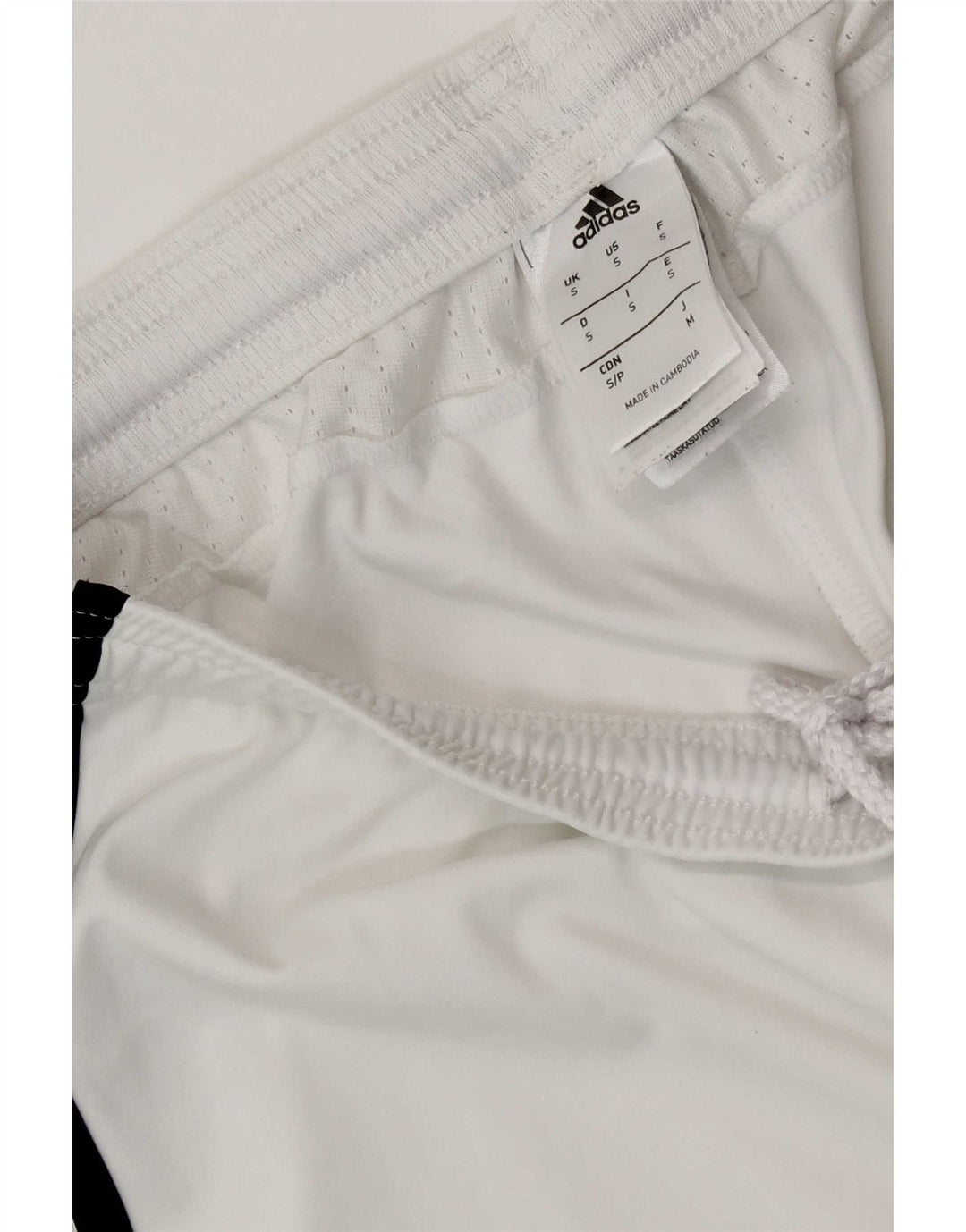Damskie spodenki sportowe Adidas Juventus UK 8, małe, białe, poliestrowe