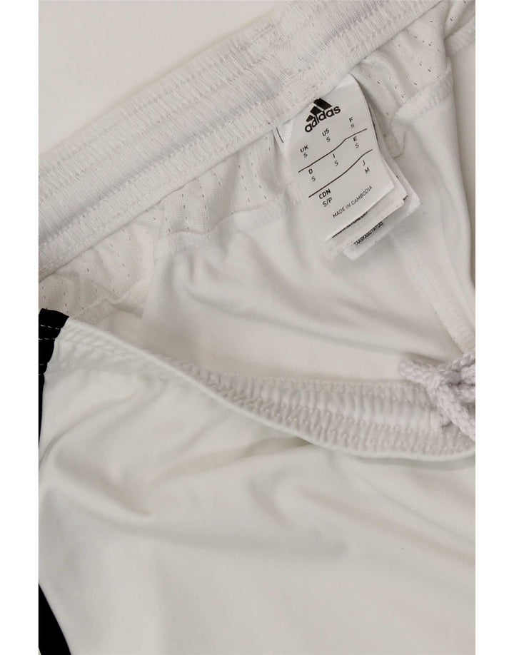 Damskie spodenki sportowe Adidas Juventus UK 8, małe, białe, poliestrowe