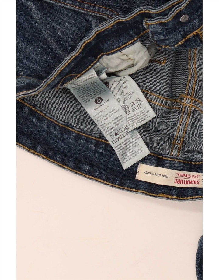 Męskie jeansy Levi's 511 z wysokim stanem W38 L32 Niebieska bawełna