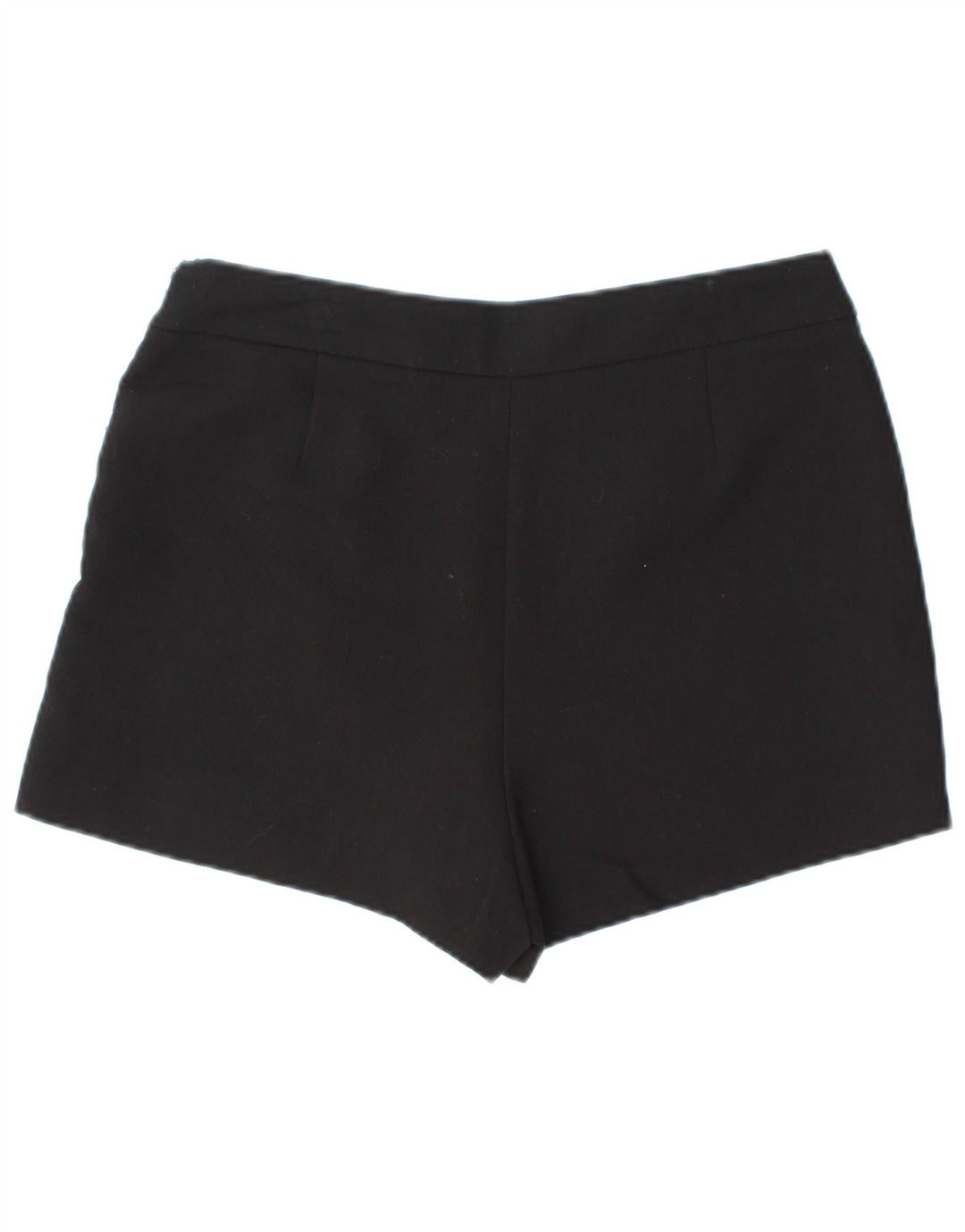 ZARA Womens Skort UK 14 Large W32 Black Polyester