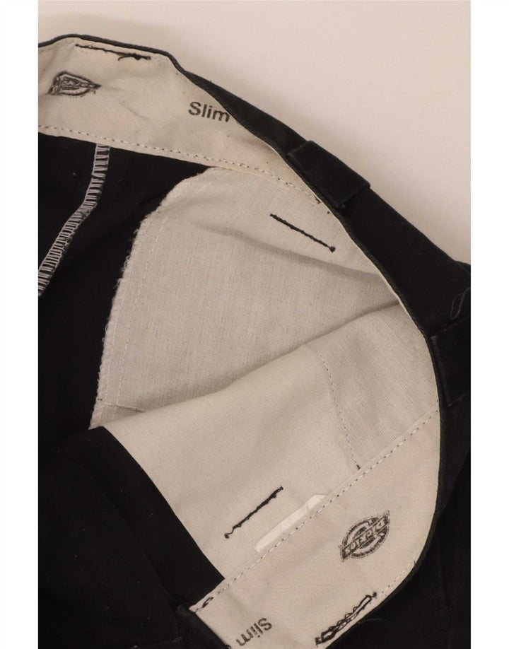 Męskie spodnie typu slim chino Dickies W30 L29 czarne