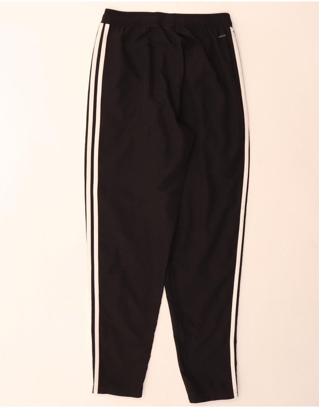 Męskie spodnie dresowe Adidas Climalite Graphic, małe, czarne, poliestrowe