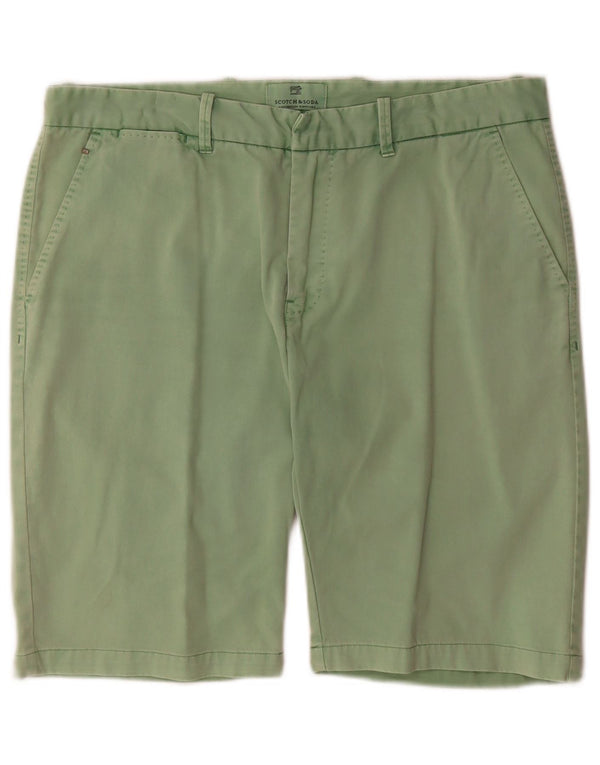 Męskie spodenki Chino Scotch & Soda W34, duże, zielone, bawełniane