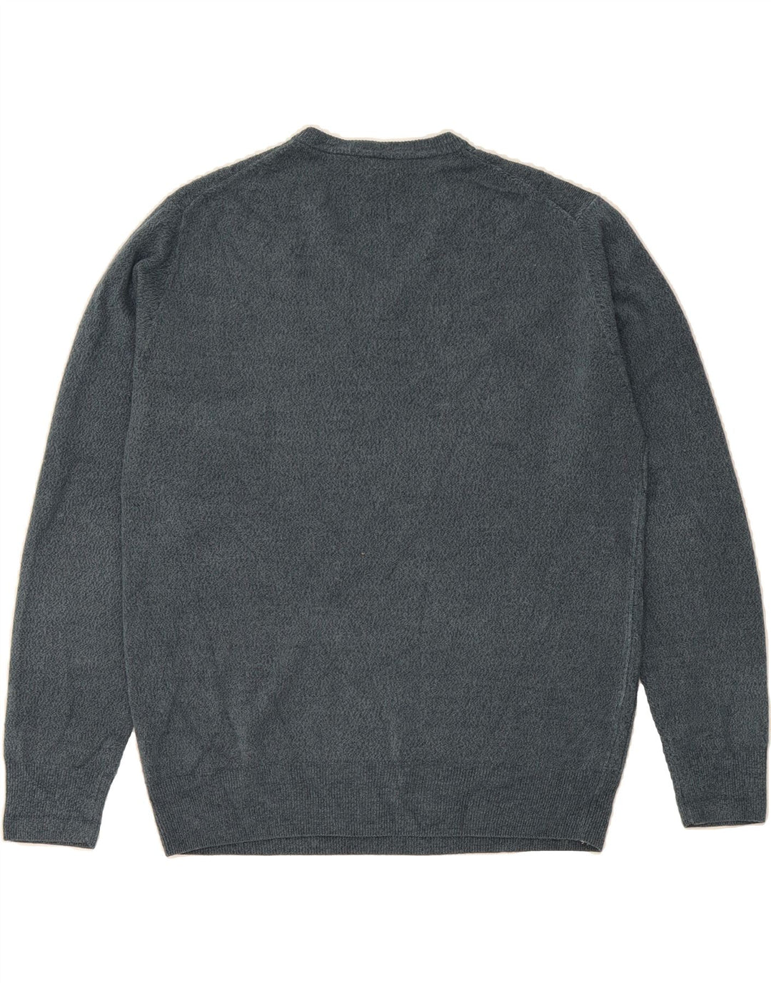 DOCKERS Mens V-Neck Jumper Sweater Large Navy Blue Acrylic Vintage Dockers and Second-Hand Dockers from Messina Hembry 