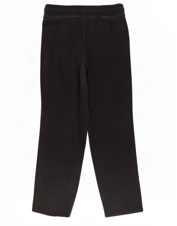 Marks & Spencer Womens Tracksuit Trousers UK 8 Small Black Cotton