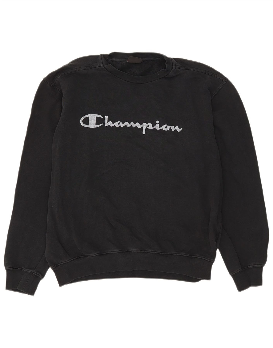 Damska bluza z grafiką Champion XL, czarna, bawełniana