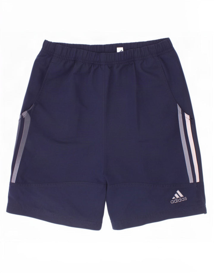 Spodenki sportowe chłopięce Adidas 11-12 lat, granatowe, poliestrowe