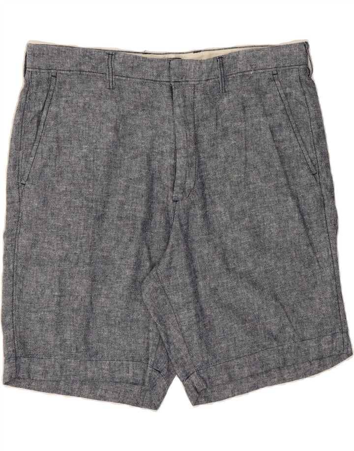 J. CREW Mens Chino Shorts W36 Large Grey Cotton Vintage J. Crew and Second-Hand J. Crew from Messina Hembry 