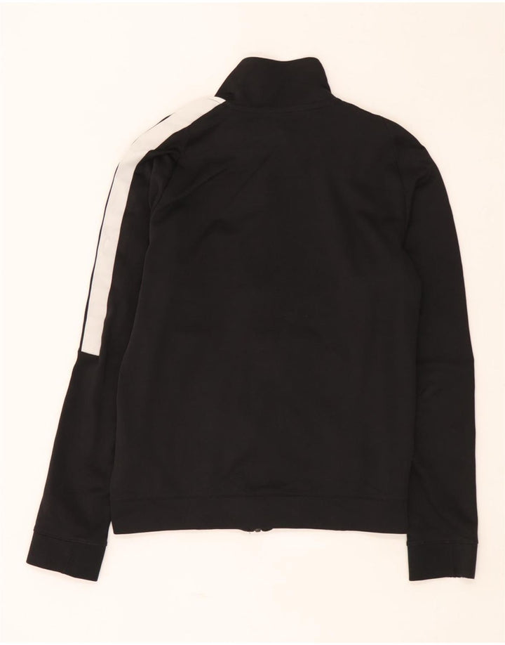 Męska bluza dresowa Nike, mała, czarna, bawełniana z blokami kolorów