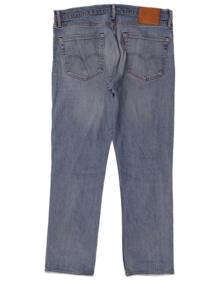 Męskie jeansy Levi's 511 Slim W36 L30 Niebieska bawełna
