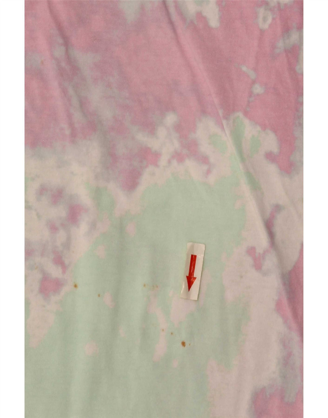 Adidas Męska koszulka Top Medium Multicolored Tie Dye Cotton