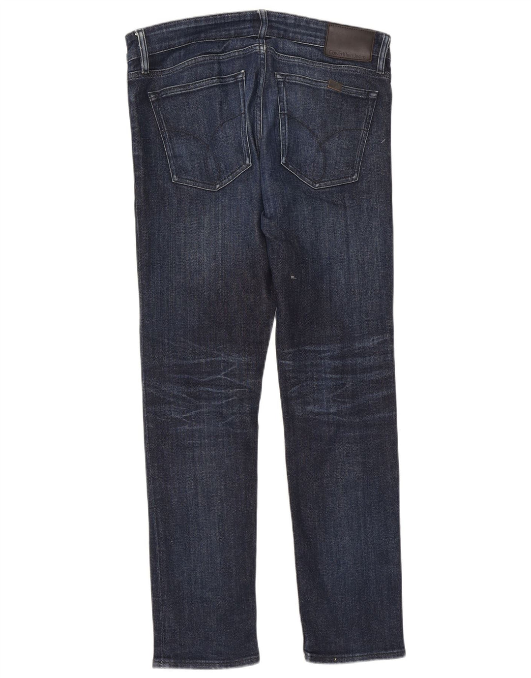 Męskie jeansy Calvin Klein W33 L32 Granatowe, bawełniane