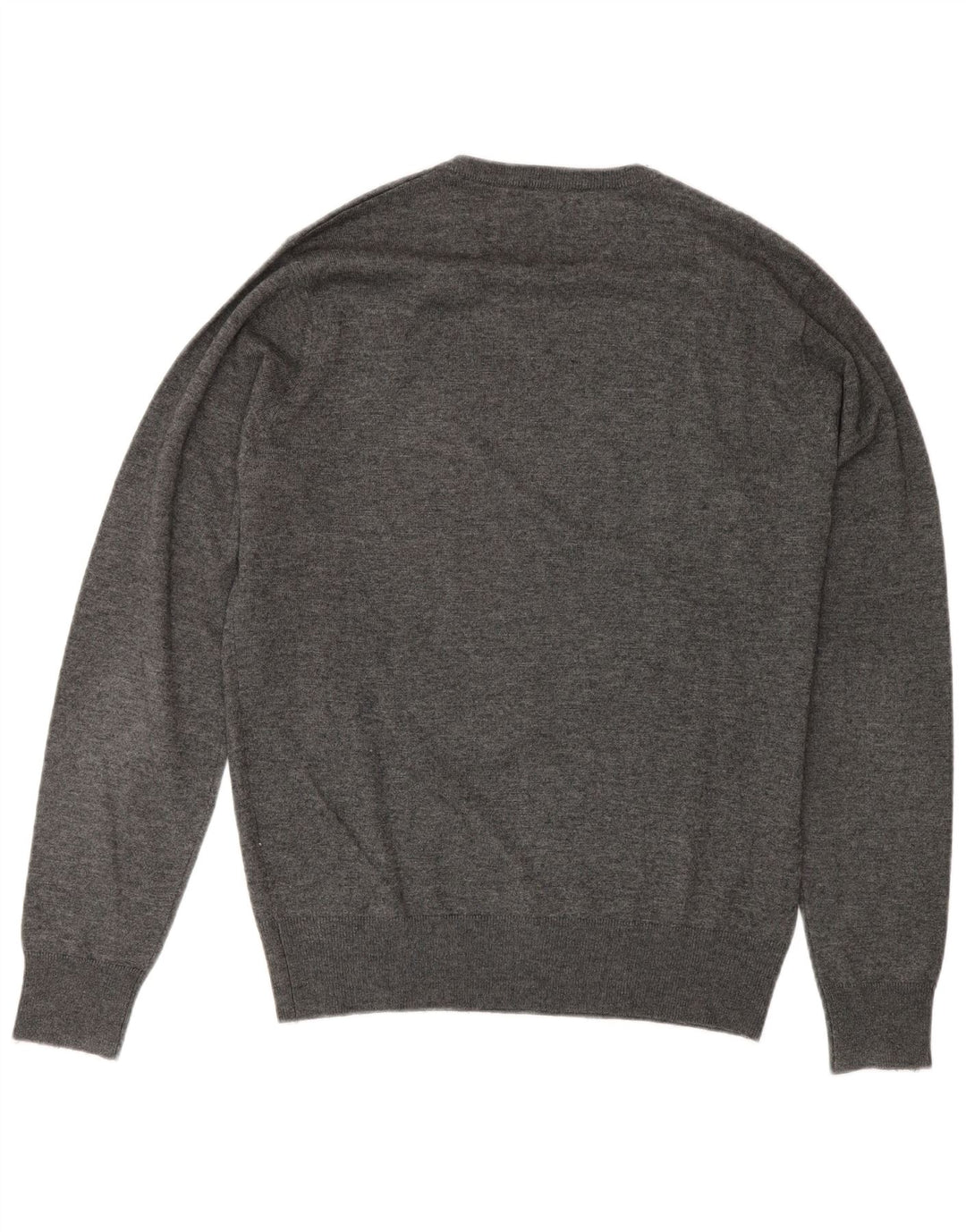 Męski sweter z okrągłym dekoltem Trussardi IT 50, średni szary