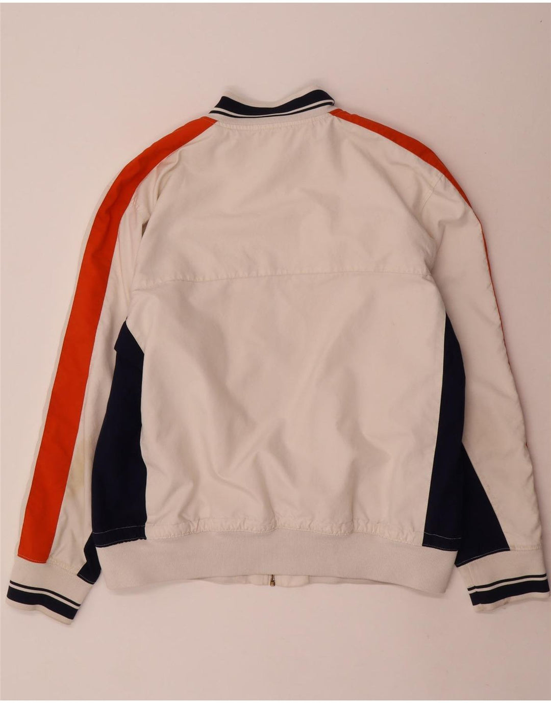 Męska kurtka dresowa Nike UK 45/47 XL Biały poliester z blokami kolorów