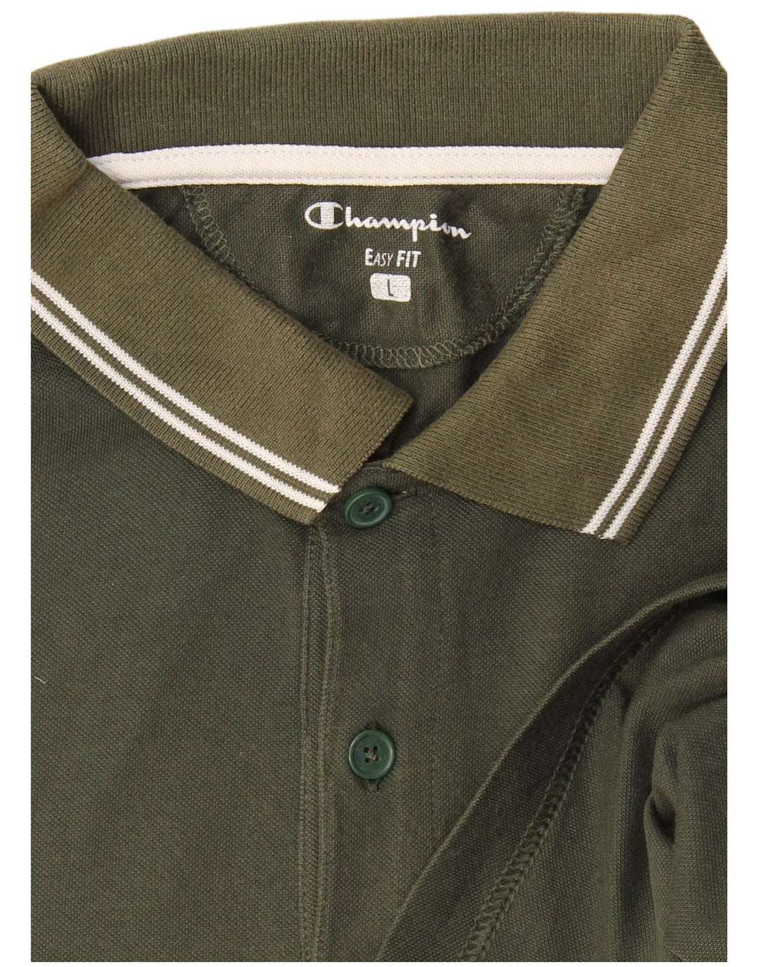 Męska koszulka polo Champion Easy Fit, duża, khaki