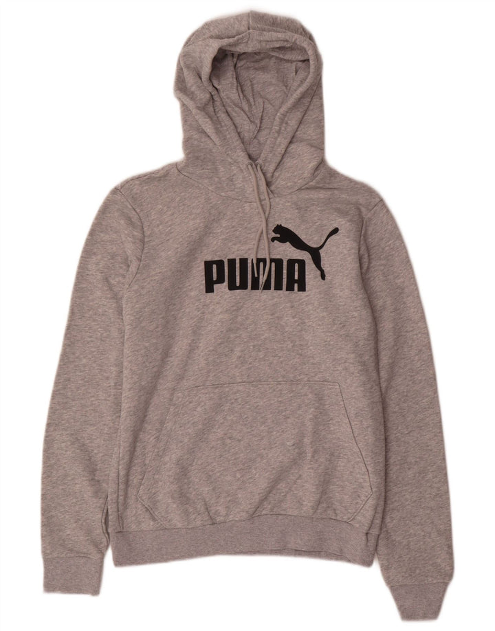 Damska bluza z kapturem Puma Graphic UK 12 Medium Grey