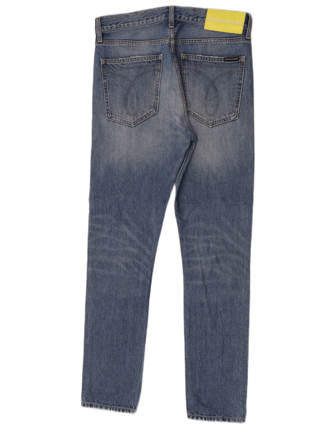 Męskie dżinsy Calvin Klein w trudnej sytuacji W29 L30 Niebieska bawełna