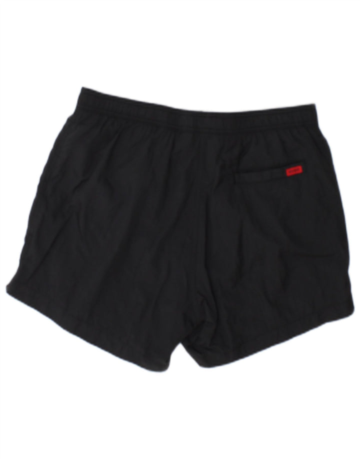 Męskie spodenki sportowe Hugo Boss XL, czarne, poliamidowe