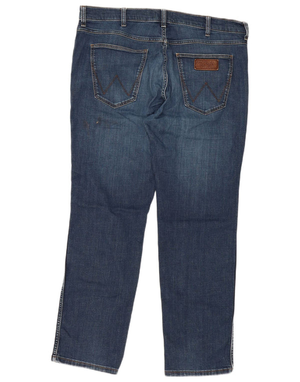 Męskie jeansy WRANGLER Greensboro W36 L30, niebieskie, bawełniane