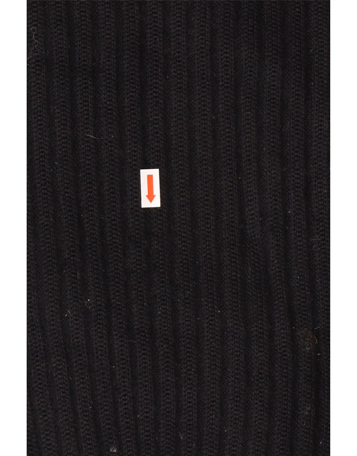 Męski sweter kardigan Pierre Cardin IT 56 XL, czarny poliester