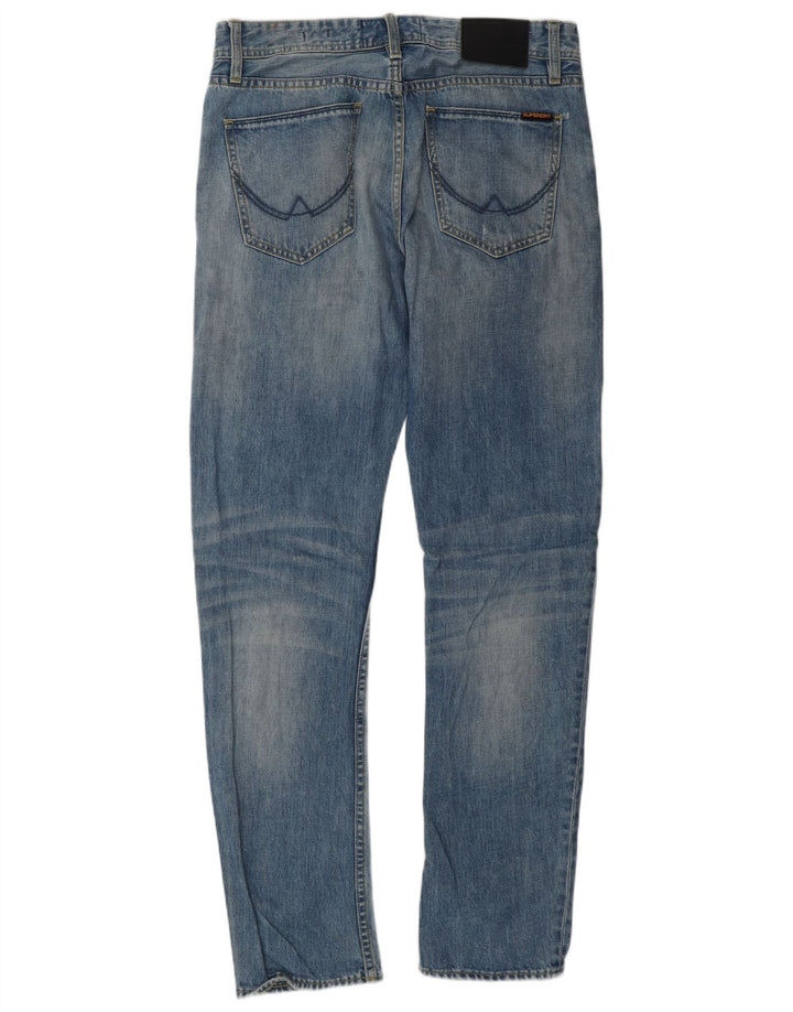 Męskie luźne dżinsy Superdry W30 L32 Niebieskie, bawełniane