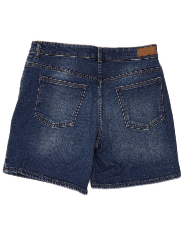Damskie spodenki jeansowe Fat Face UK 10 Small W30 Niebieskie bawełniane