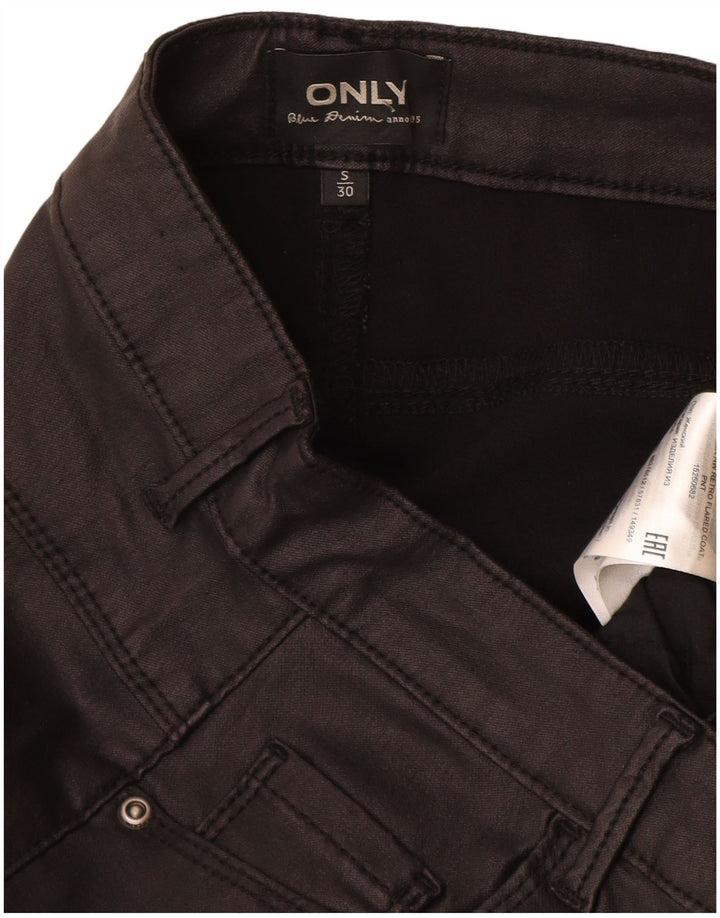 Tylko damskie spodnie typu casual, małe, w26, l30, czarna wiskoza