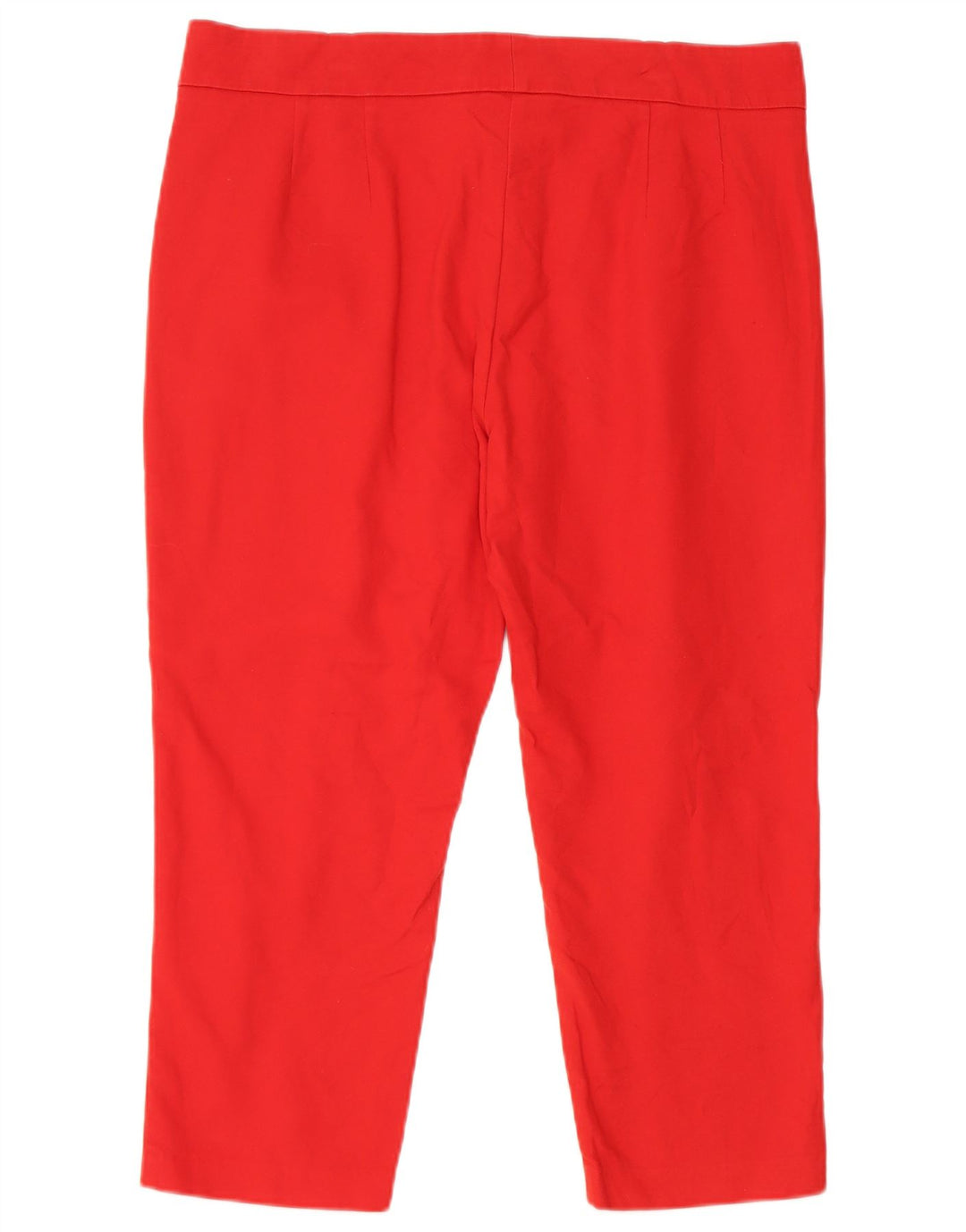 Spodnie damskie Marks & Spencer Straight Capri W34 L22 Czerwone