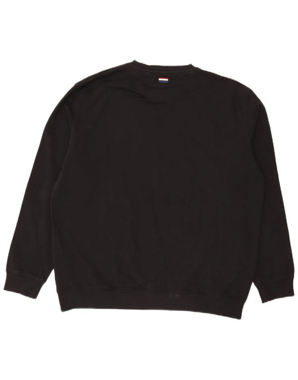 US Polo Assn. Męska bluza bluzowa 3XL czarna bawełniana