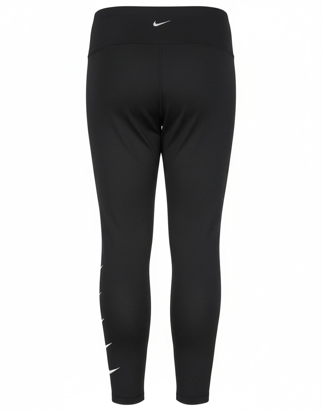 Damskie legginsy Nike Dri Fit Graphic UK 10, małe, czarne, poliestrowe