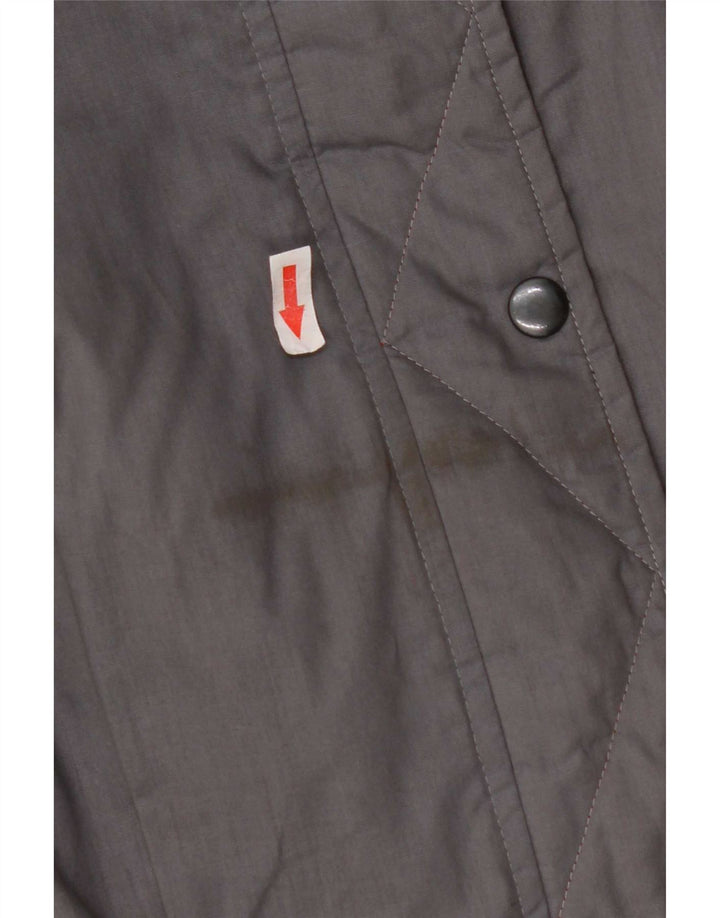 Vintage damska kurtka bomberka wojskowa oversize IT 48 XL granatowa