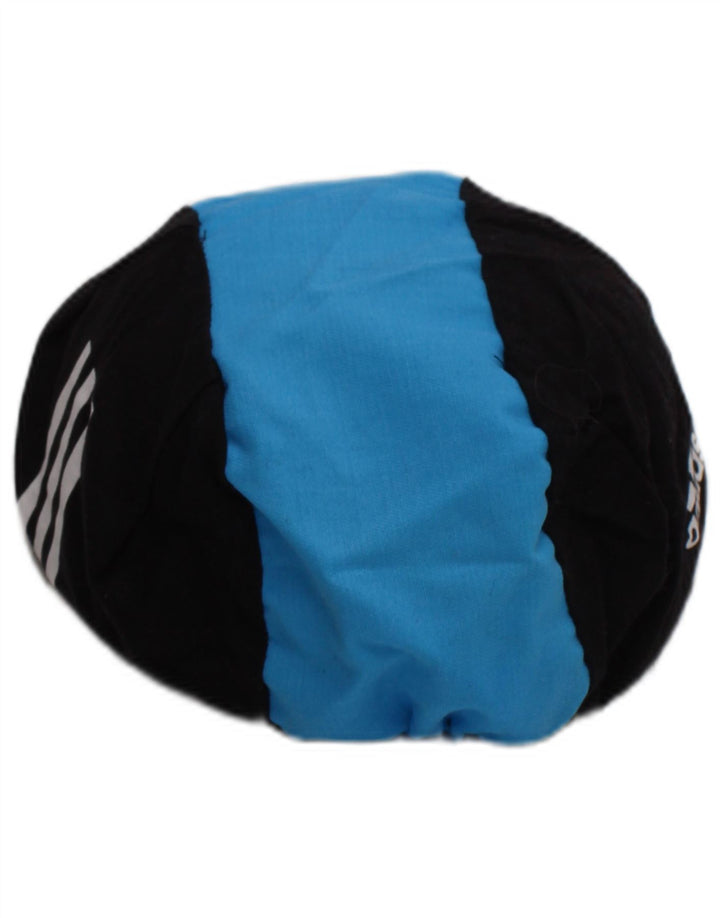 ADIDAS Boys Graphic Baseball Cap One Size Blue Colourblock Polyester