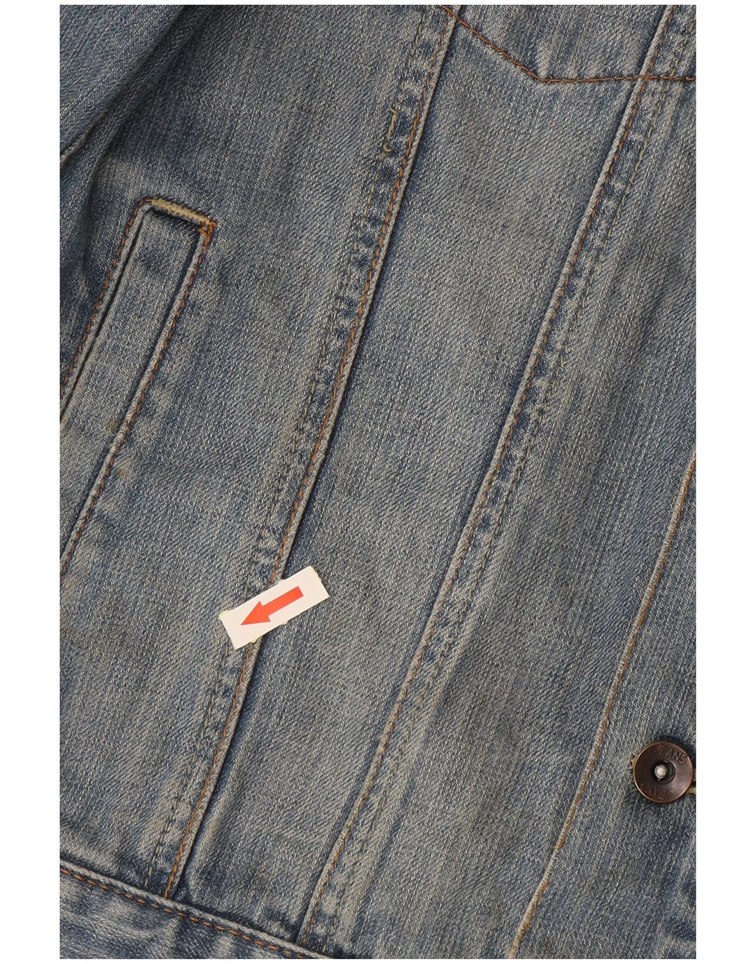 Damska kurtka dżinsowa Oviesse UK 16, duża niebieska bawełna