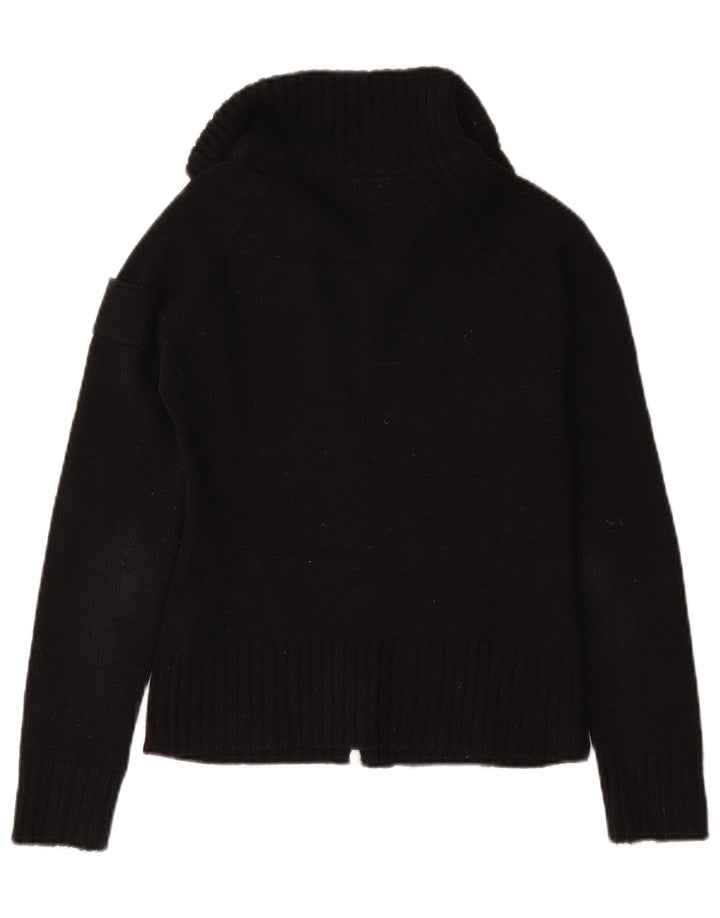 Sweter damski Zara Cardigan UK 12 Średni granatowy akryl