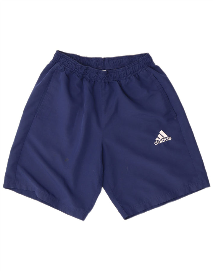 Męskie spodenki sportowe ADIDAS, średni granatowy poliester