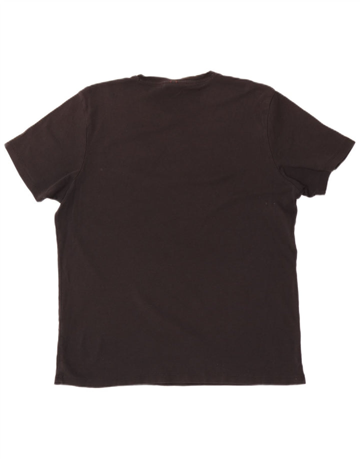 T-shirt męski Hugo Boss Top 2XL, czarny, bawełniany