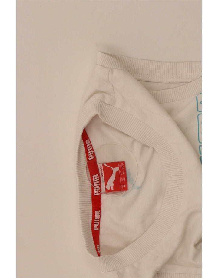 Chłopięca kamizelka z grafiką Puma 9-10 lat w białe cętki