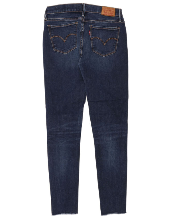Damskie jeansy Levi's 710 Super Skinny W27 L28 Granatowe