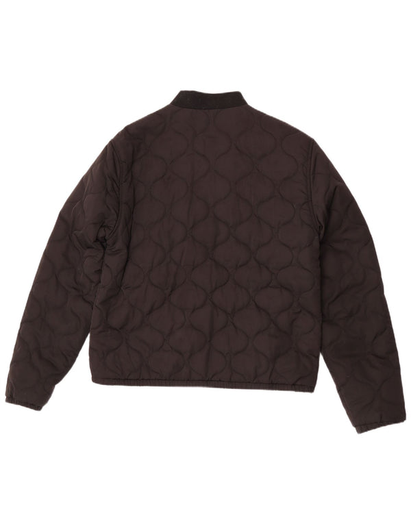 Męska pikowana kurtka Vans UK 40, duża, czarna, z poliestru