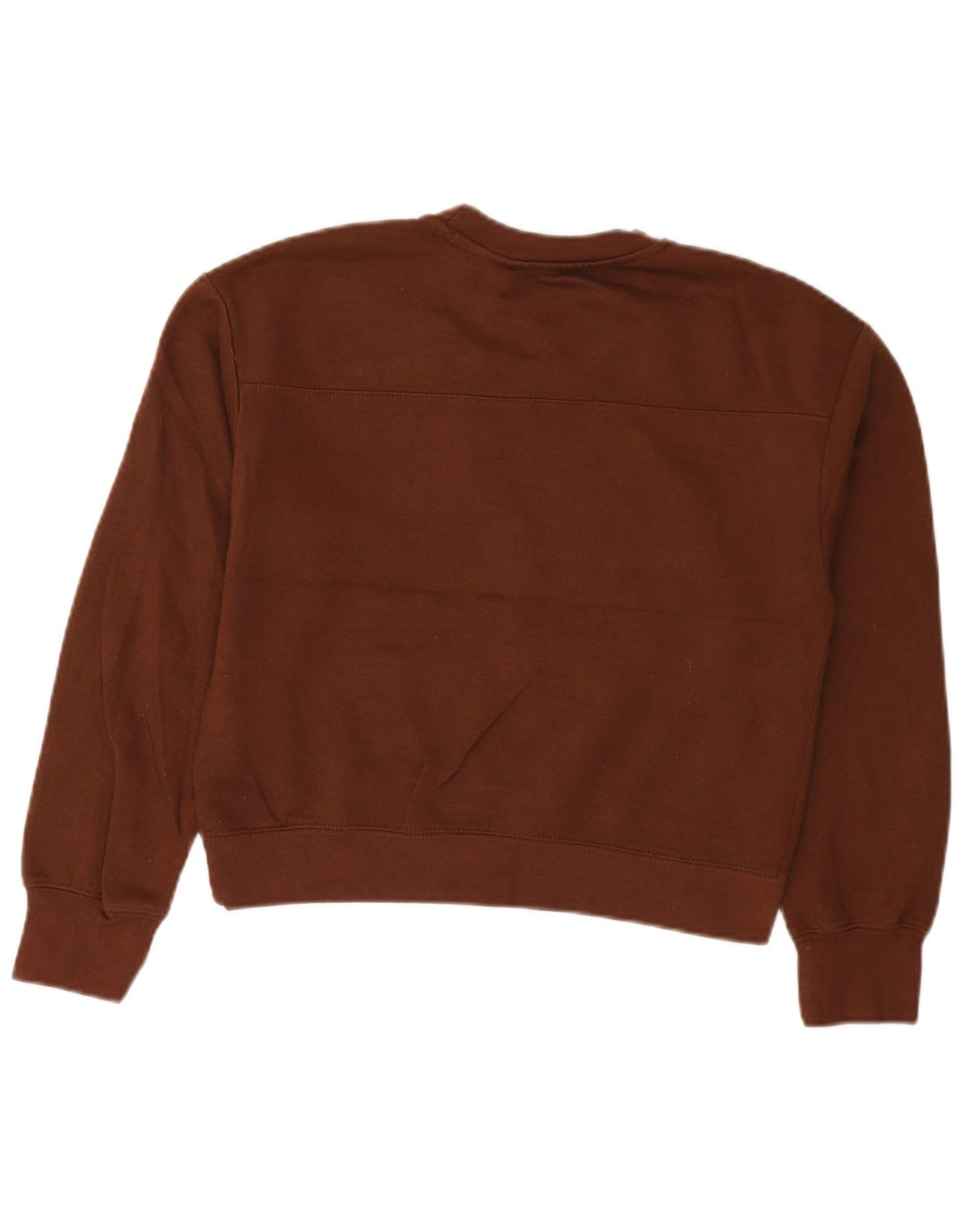 Damski sweter typu Crop Bluza Zara UK 10, mały, brązowy poliester
