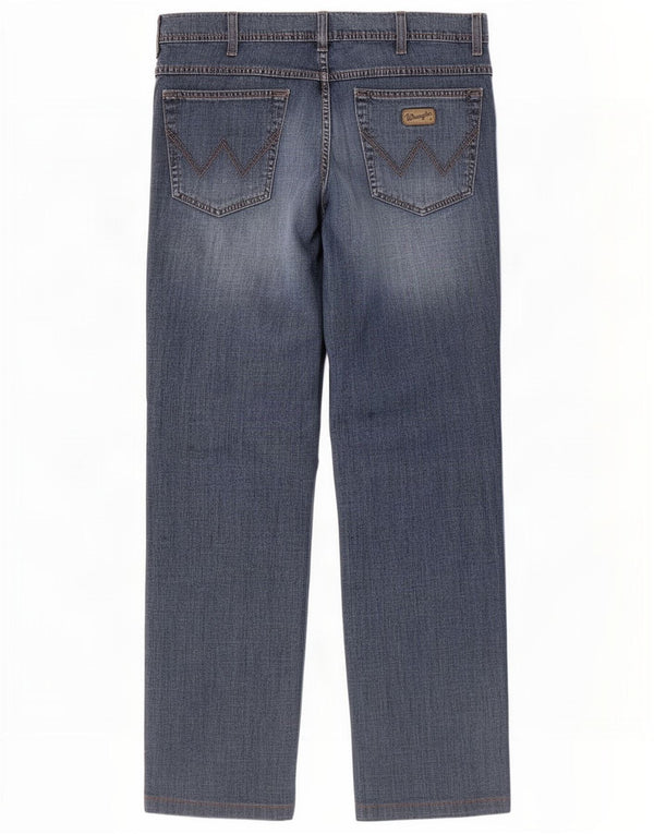 Męskie jeansy Wrangler Texas Stretch Straight W36 L32 Niebieskie, bawełniane