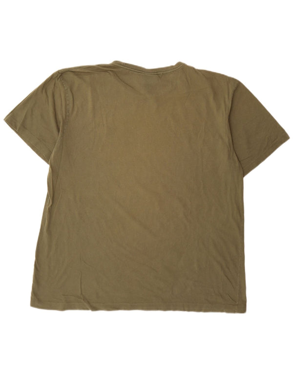 Koszulka męska Polo Ralph Lauren, duża, bawełniana w kolorze khaki
