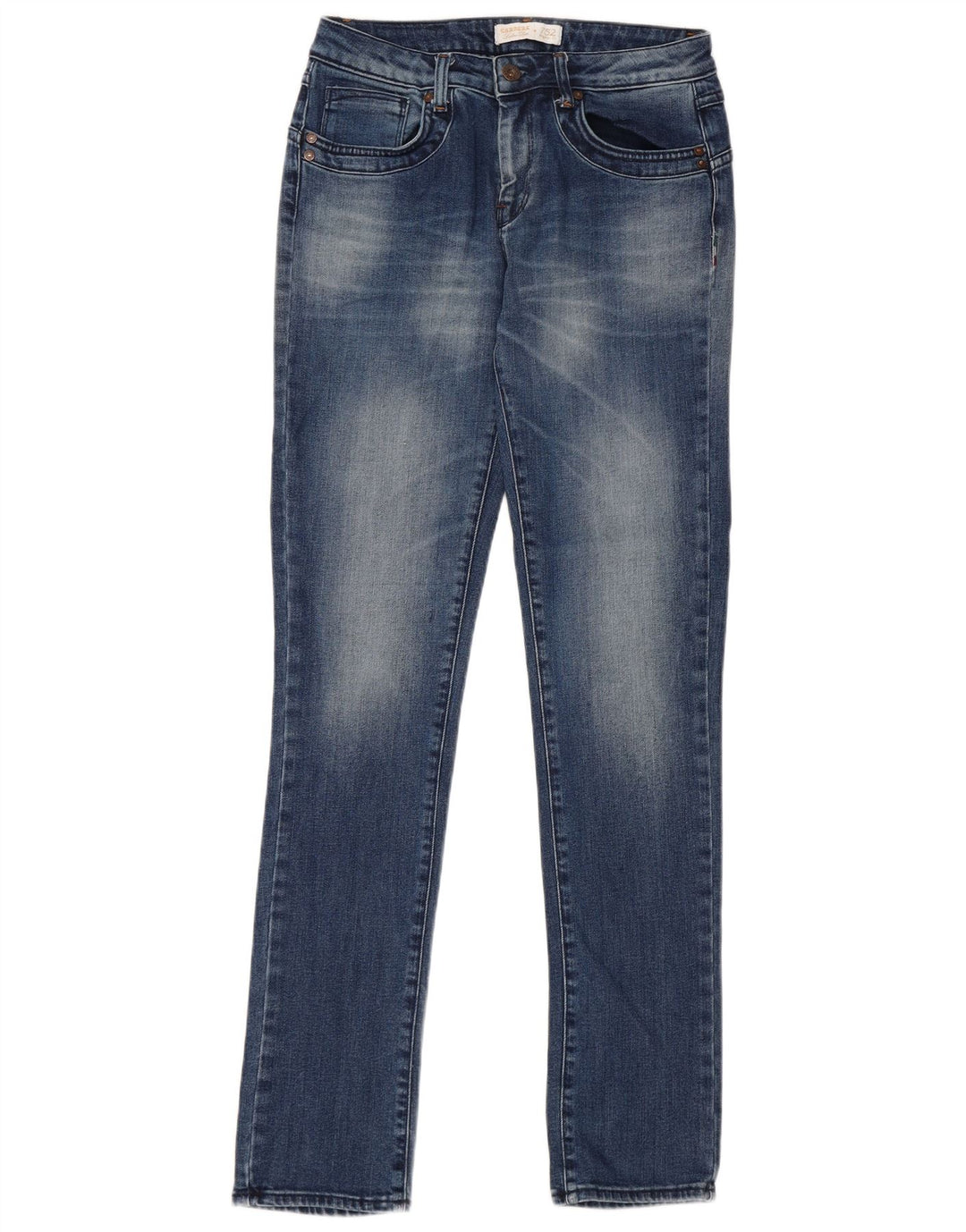 Damskie jeansy Carrera 752 o regularnym kroju IT 44 Medium W30 L32 Niebieskie