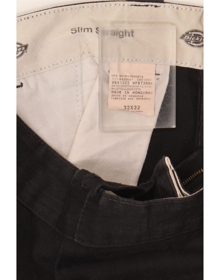 Męskie spodenki Chino Dickies W32 Średni czarny poliester
