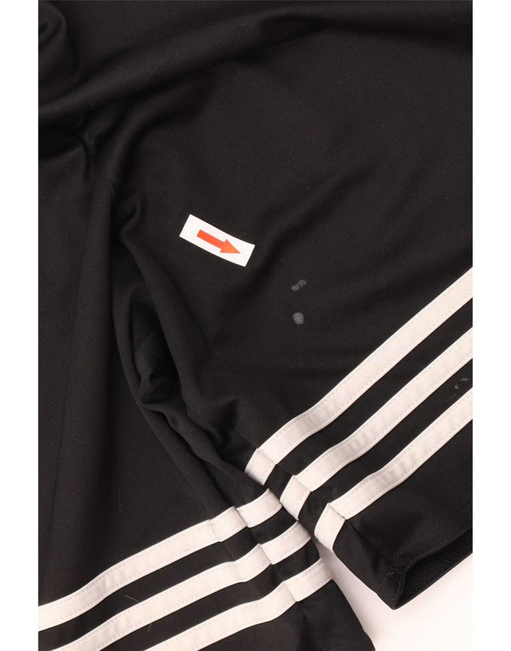 Męskie spodenki sportowe Adidas Climalite, średni czarny poliester