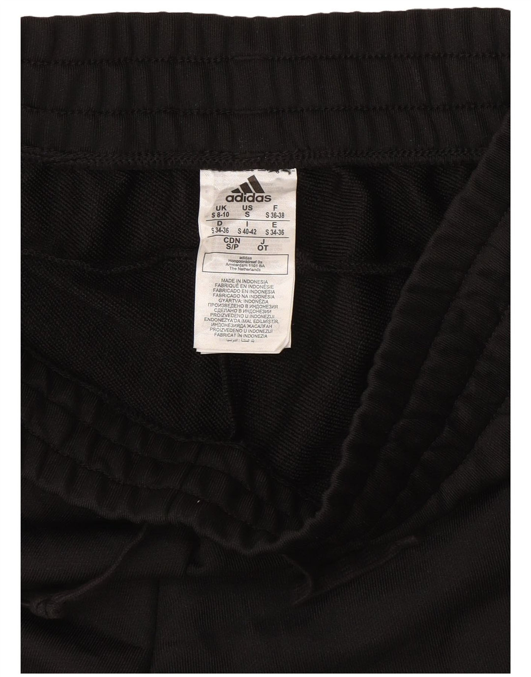 Damskie spodnie dresowe Adidas Joggers UK 8/10 Small Black