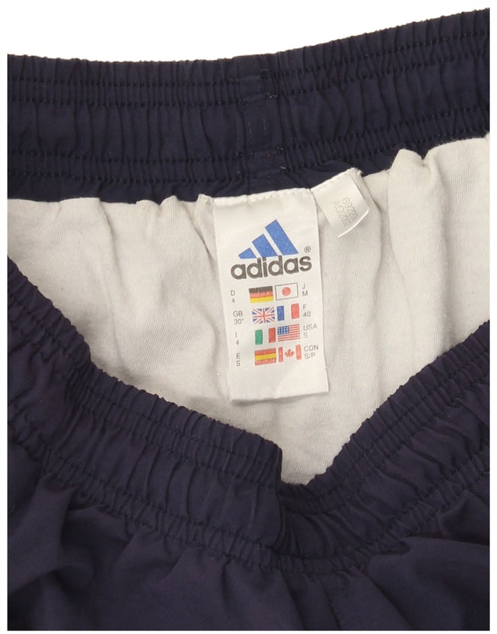 Męskie spodenki sportowe Adidas, średni granatowy poliester