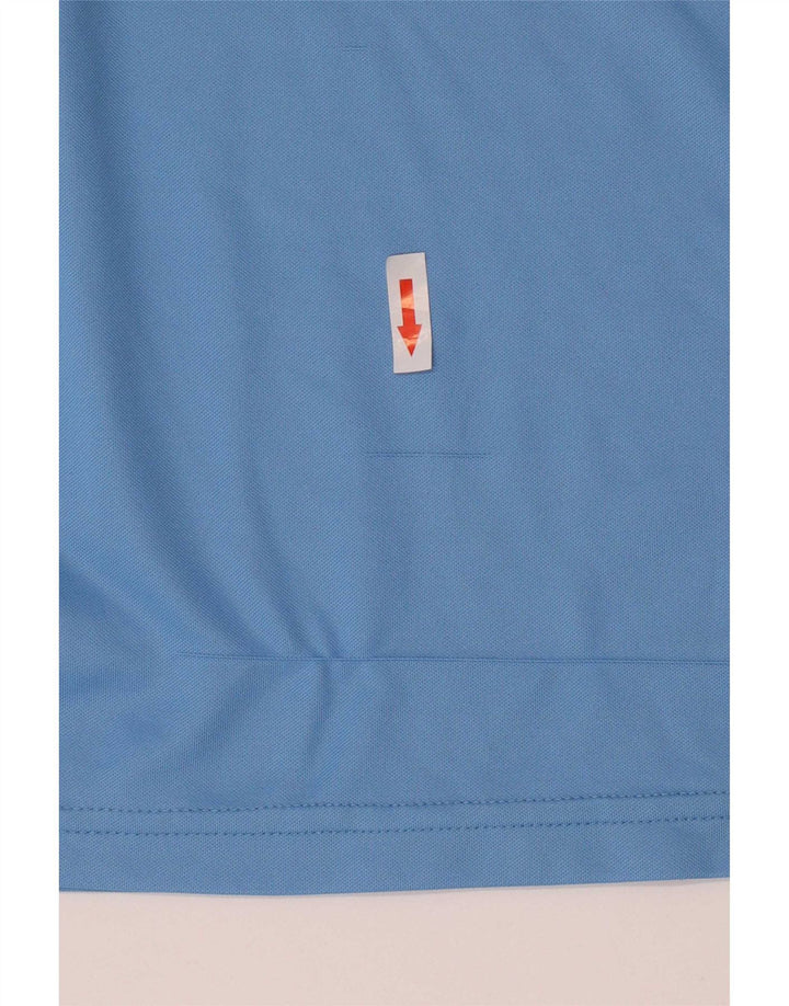 Męska koszulka Nike Dri Fit Top, średni niebieski poliester